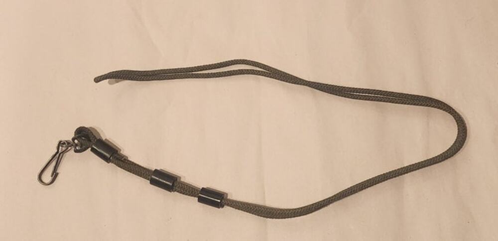 US Military Adjustable Retention Lanyard – OD Green – USGI